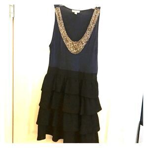 Blinged our ruffle dress